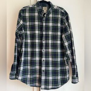 Men’s slightly fitted L.L.Bean flannel size large
